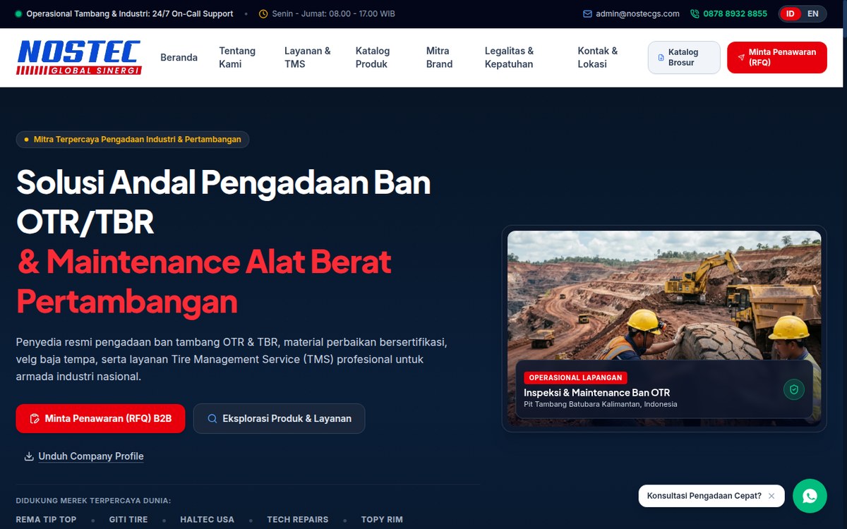 NOSTE CGS Website